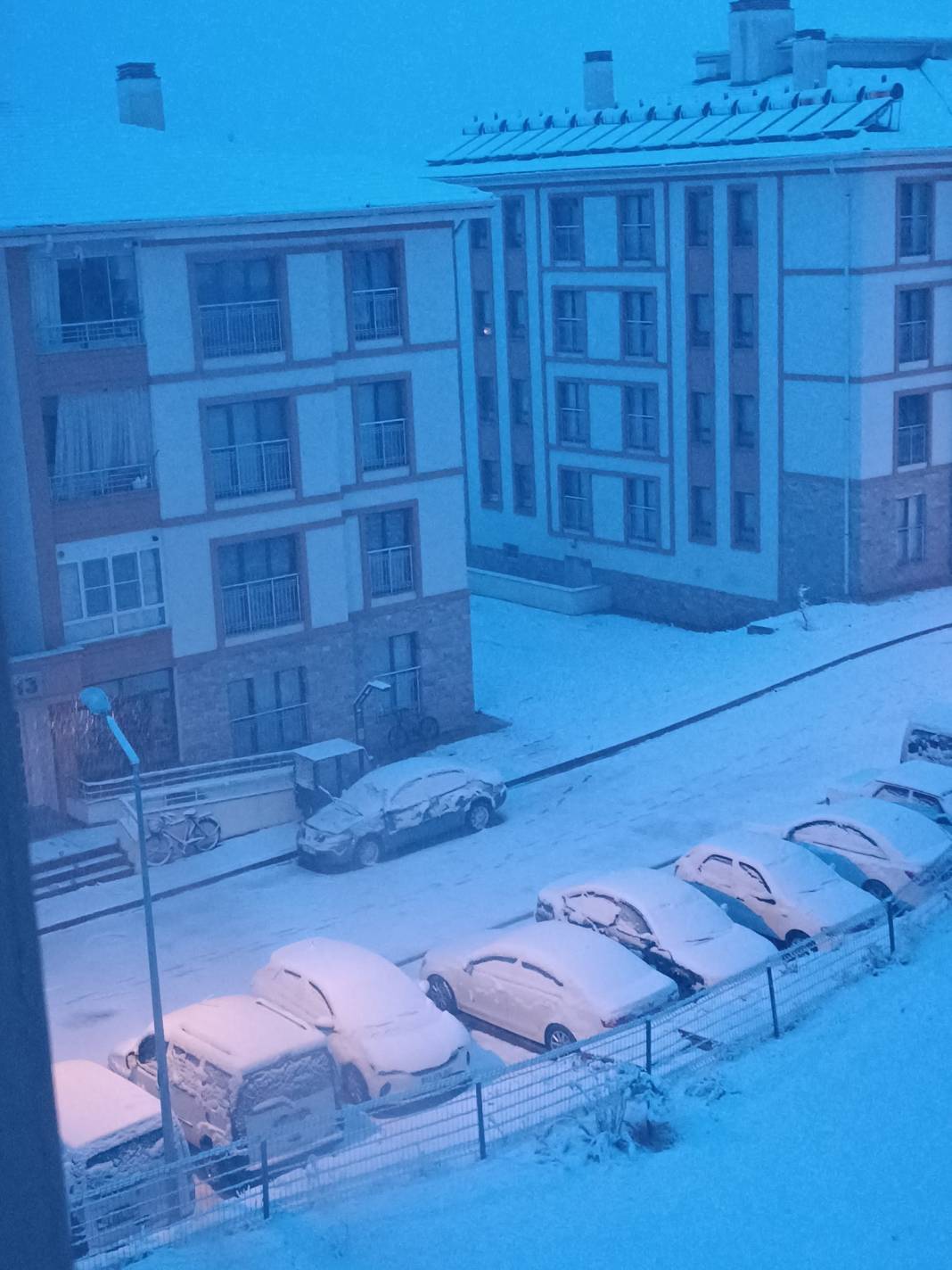 Konya’nın birçok bölgesi güne kar yağışıyla uyandı 3